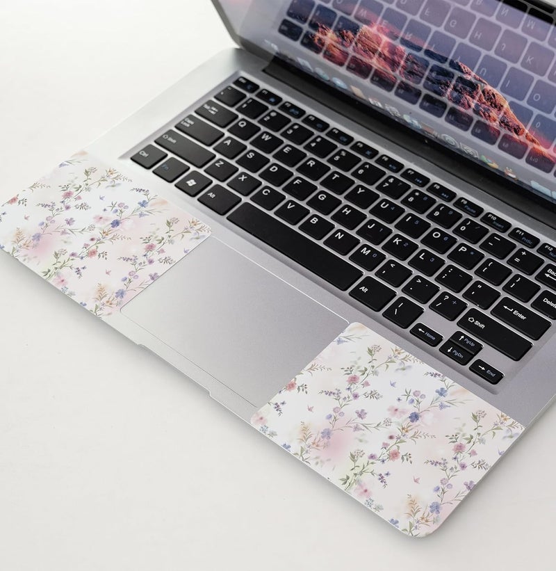 WINTOJO 11.6 13 13.3 14 15 15.6 inches Netbook Laptop Skin Sticker Decal Reusable Protector Cover Case for Laptop Notebook chromebook Little Flower W-NEK-47 - Image 3
